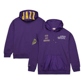 Utah Jazz Team OG 2.0 Vintage Logo Fleece Pullover Hoodie Purple - NBA