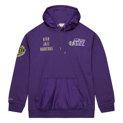 Utah Jazz Team OG 2.0 Vintage Logo Fleece Pullover Hoodie Purple - NBA