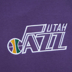 Utah Jazz Team OG 2.0 Vintage Logo Fleece Pullover Hoodie Purple - NBA