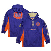 Phoenix Suns Team OG 2.0 Vintage Logo Anorak Windbreaker Quarter-Zip Jacket Purple - NBA