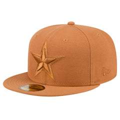 Dallas Cowboys New Era Tonal Color Pack 59FIFTY Fitted Hat Brown | NFL