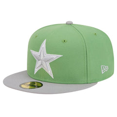 Dallas Cowboys New Era Two-Tone Color Pack 59FIFTY Fitted Hat Green/Gray | NFL