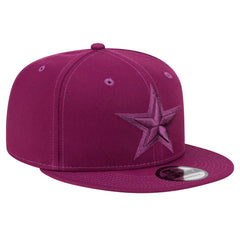 Dallas Cowboys New Era Tonal Color Pack 9FIFTY Snapback Hat Purple | NFL