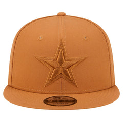 Dallas Cowboys New Era Tonal Color Pack 9FIFTY Snapback Hat Brown | NFL