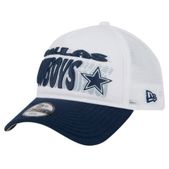 Dallas Cowboys New Era Preschool Team Printed A Frame 9FORTY Adjustable Hat White | NFL