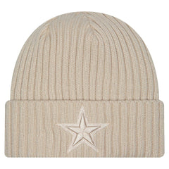 Dallas Cowboys New Era Color Pack Cuffed Knit Hat Stone | NFL