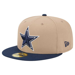 Dallas Cowboys New Era 59FIFTY Fitted Hat Tan | NFL