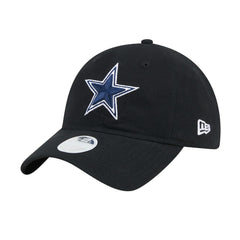 Dallas Cowboys New Era Women's Main 9TWENTY Adjustable Hat Black | NFL