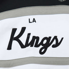 Los Angeles Kings Mitchell & Ness Head Coach Pullover Hoodie - White/Black - NHL