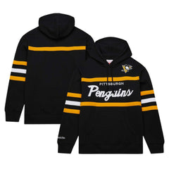 Pittsburgh Penguins Mitchell & Ness Head Coach Pullover Hoodie - Black - NHL