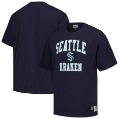 Seattle Kraken Mitchell & Ness Legendary Slub T-Shirt - Deep Sea Blue - NHL