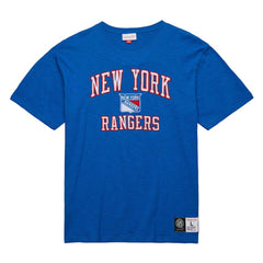 New York Rangers Mitchell & Ness Legendary Slub T-Shirt - Blue - NHL