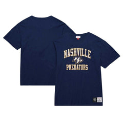 Nashville Predators Mitchell & Ness Legendary Slub T-Shirt - Navy - NHL