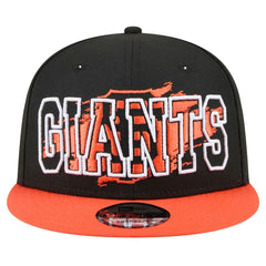 San Francisco Giants New Era Splatter 9FIFTY Snapback Hat - MLB