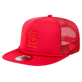 St. Louis Cardinals New Era Tone Foam Meshback Golfer Snapback Hat - MLB