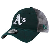 Athletics New Era Team Slick Trucker 9TWENTY Adjustable Hat - MLB
