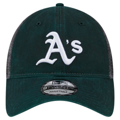 Athletics New Era Team Slick Trucker 9TWENTY Adjustable Hat - MLB