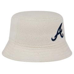Atlanta Braves New Era Women's Chrome Cozy Bucket Hat - MLB