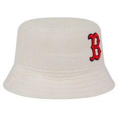 Boston Red Sox New Era Women's Chrome Cozy Bucket Hat - MLB
