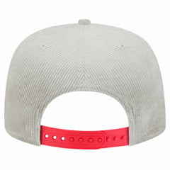 New Era Atlanta Braves Gray Corduroy Golfer Snapback Hat Hats - MLB