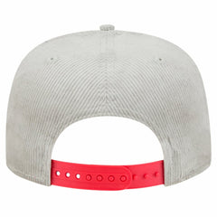 New Era Texas Rangers Gray Corduroy Golfer Snapback Hat Hats - MLB