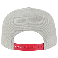 New Era Los Angeles Angels Gray Corduroy Golfer Snapback Hat Hats - MLB