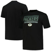 Green Bay Packers Big & Tall Pop T-Shirt Black | Fanatics