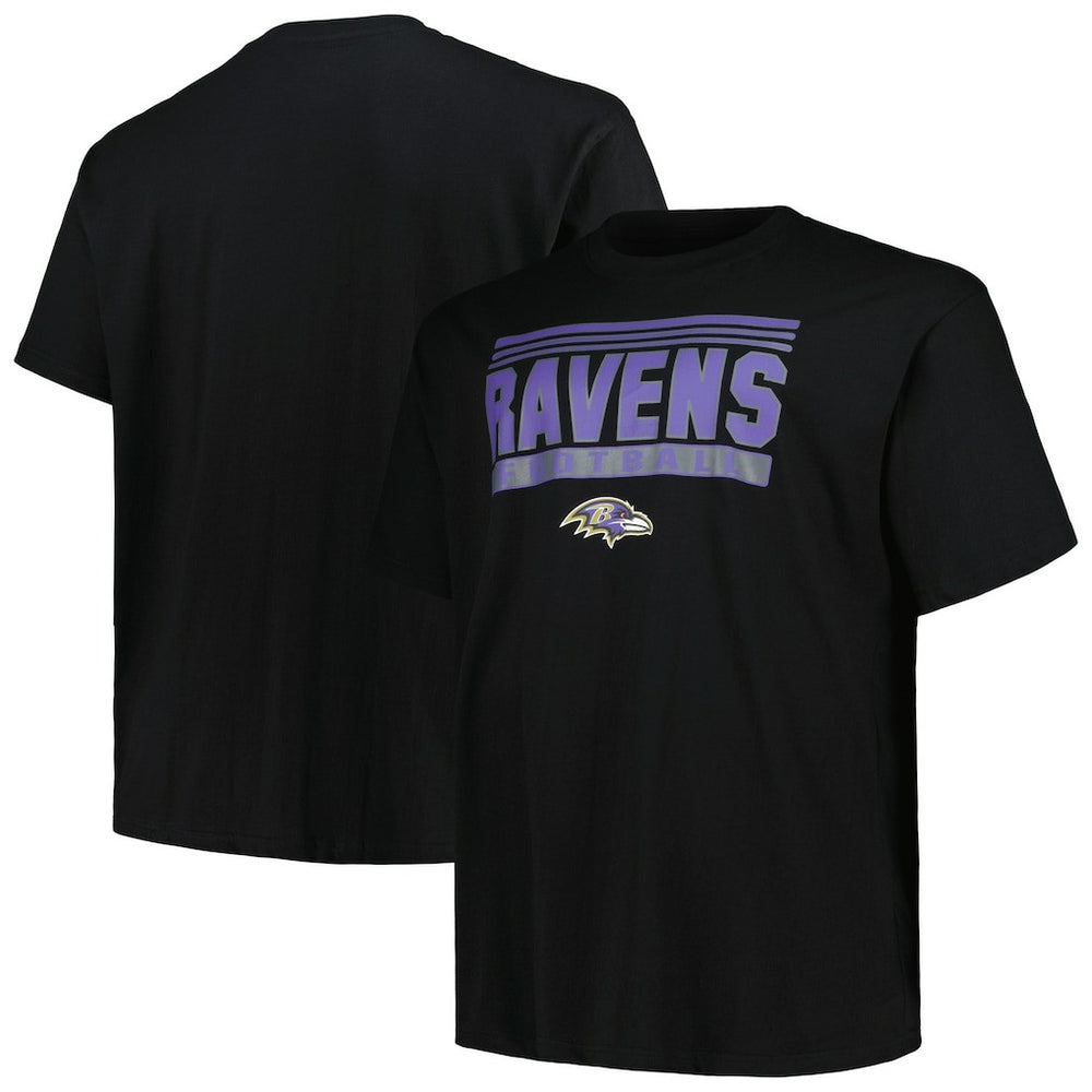 Baltimore Ravens Big & Tall Pop T-Shirt Black | Fanatics