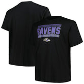 Baltimore Ravens Big & Tall Pop T-Shirt Black | Fanatics
