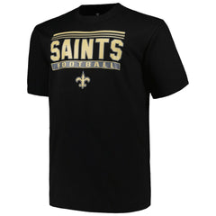New Orleans Saints Big & Tall Pop T-Shirt Black | Fanatics