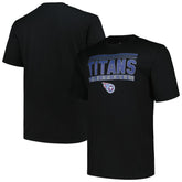 Tennessee Titans Big & Tall Pop T-Shirt Black | Fanatics