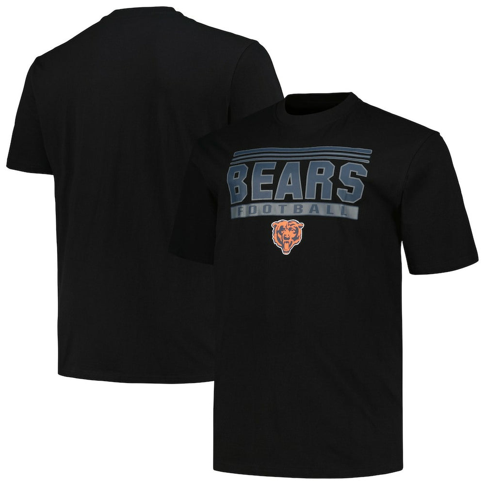 Chicago Bears Big & Tall Pop T-Shirt Black | Fanatics
