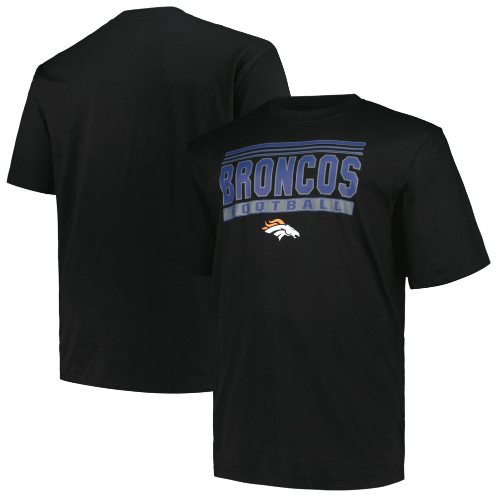 Denver Broncos Big & Tall Pop T-Shirt Black | Fanatics
