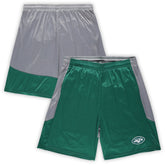 New York Jets Big & Tall Team Logo Shorts Green | Fanatics