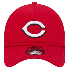 Cincinnati Reds New Era 9FORTY A-Frame Trucker Adjustable Hat - MLB