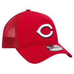 Cincinnati Reds New Era 9FORTY A-Frame Trucker Adjustable Hat - MLB