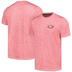 San Francisco 49ers MSX by Michael Strahan Motion Space-Dye T-Shirt Scarlet | NFL