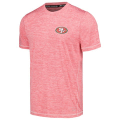 San Francisco 49ers MSX by Michael Strahan Motion Space-Dye T-Shirt Scarlet | NFL