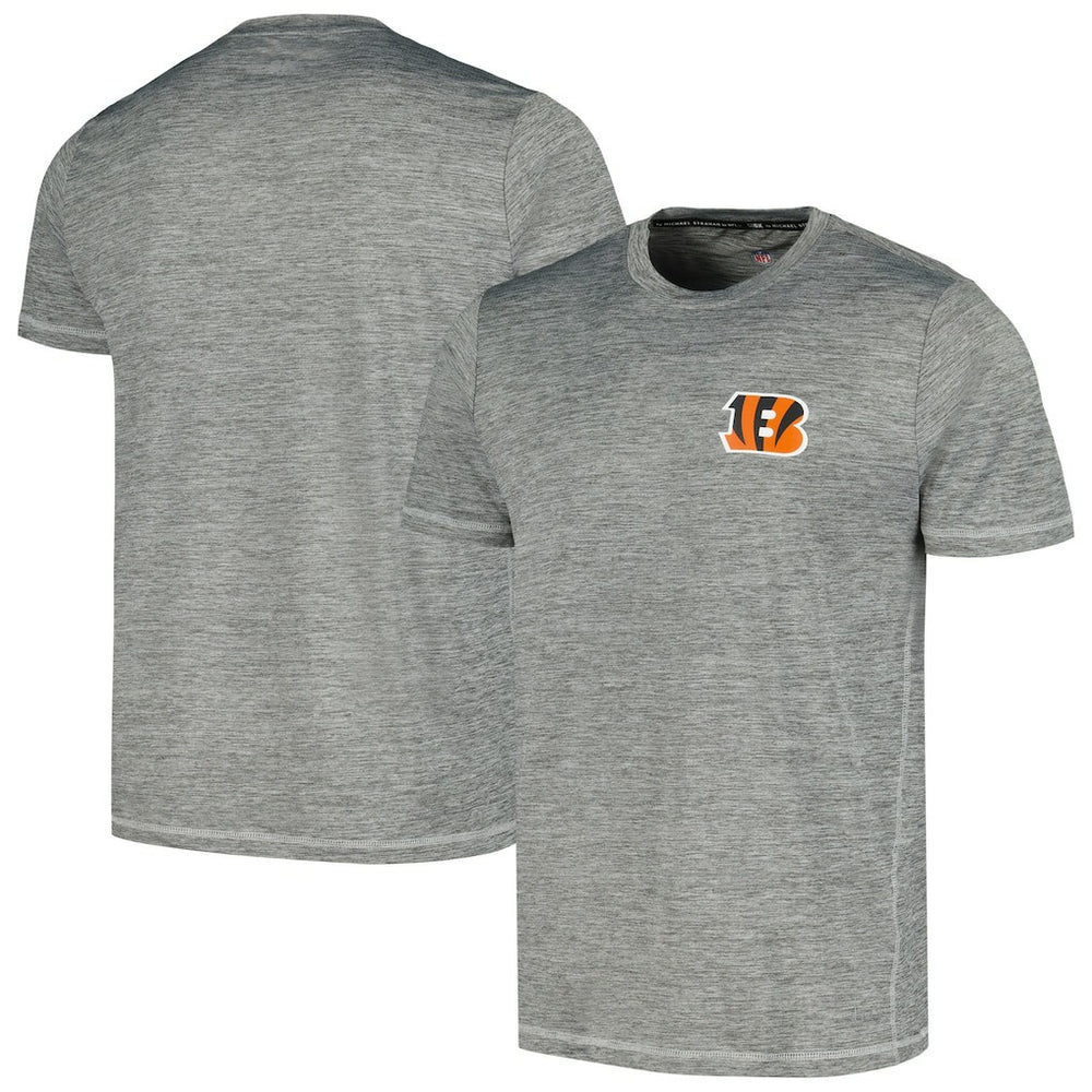 Cincinnati Bengals MSX by Michael Strahan Motion Space-Dye T-Shirt Black | NFL