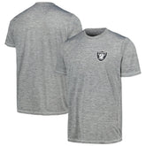 Las Vegas Raiders MSX by Michael Strahan Motion Space-Dye T-Shirt Gray | NFL