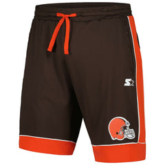Cleveland Browns Starter Fan Favorite Fashion Shorts Brown/Orange | NFL
