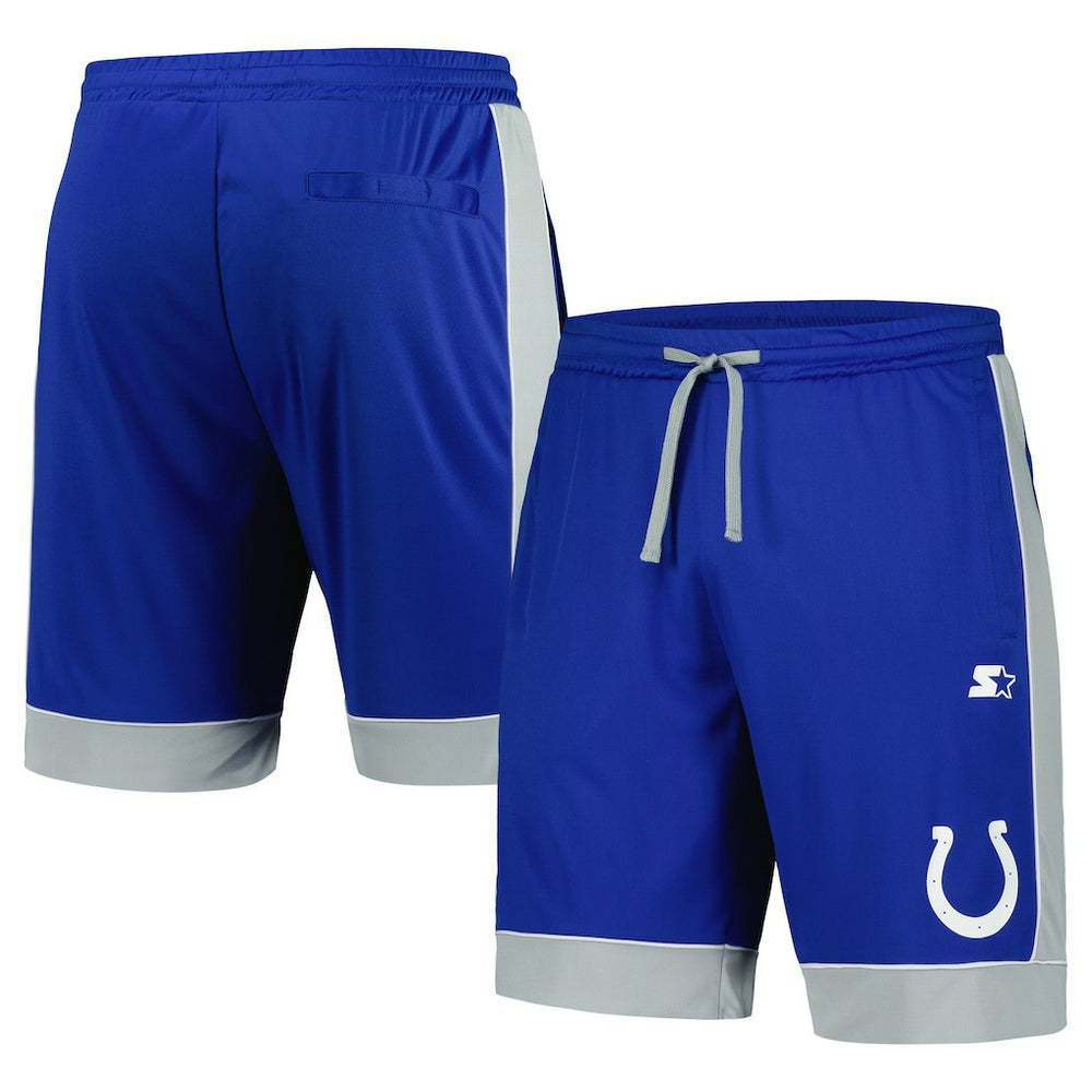 Indianapolis Colts Starter Fan Favorite Fashion Shorts Royal/Gray | NFL