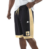 New Orleans Saints Starter Vintage Fan Favorite Shorts Black/Gold | NFL