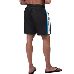 Carolina Panthers G-III Sports by Carl Banks Streamline Volley Swim Shorts Black | NFL