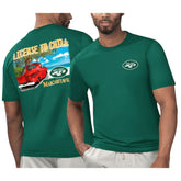 New York Jets Margaritaville Licensed to Chill T-Shirt Green | NFL