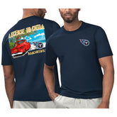 Tennessee Titans Margaritaville Licensed to Chill T-Shirt Navy | NFL