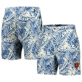 Chicago Bears Margaritaville Sandwashed Monstera Print Amphib Shorts Navy | NFL