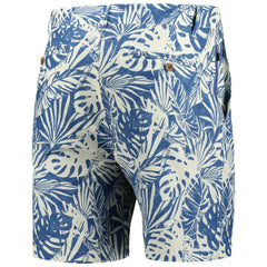 Chicago Bears Margaritaville Sandwashed Monstera Print Amphib Shorts Navy | NFL