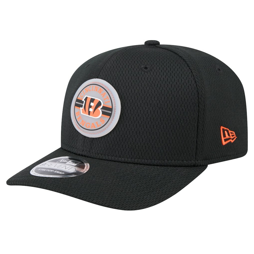 Cincinnati Bengals New Era Adventure Patched 9SEVENTY Stretch-Snap Adjustable Hat Black | NFL