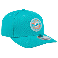 Miami Dolphins New Era Adventure Patched 9SEVENTY Stretch-Snap Adjustable Hat Aqua | NFL